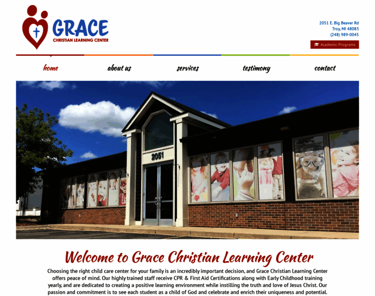 Gracechristianlearningcenter.com thumbnail