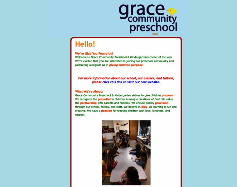 Gracecommunitypreschool.org thumbnail