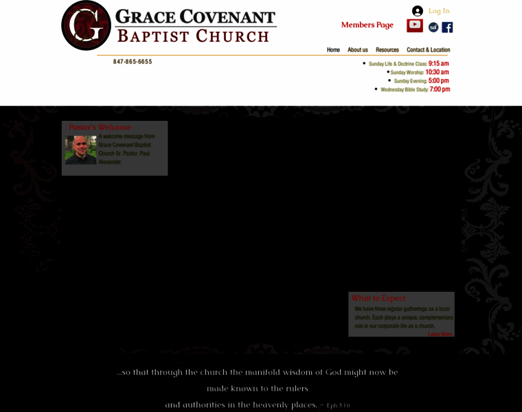 Gracecovenantchurch.net thumbnail