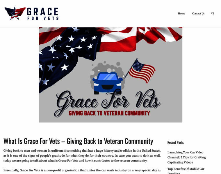 Graceforvets.org thumbnail