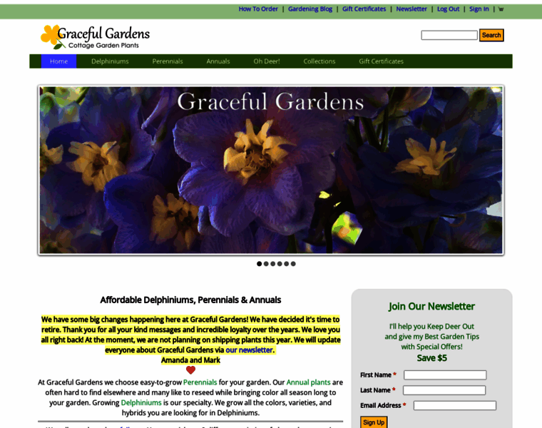 Gracefulgardens.com thumbnail