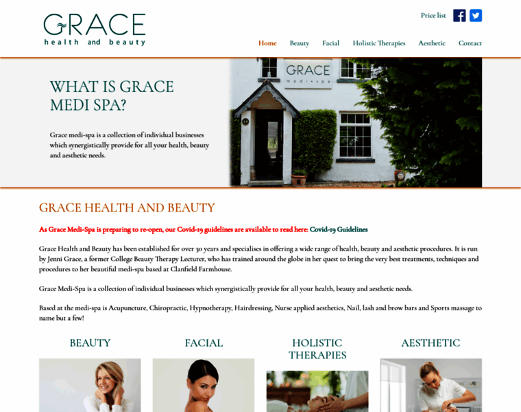 Gracehealthandbeauty.co.uk thumbnail