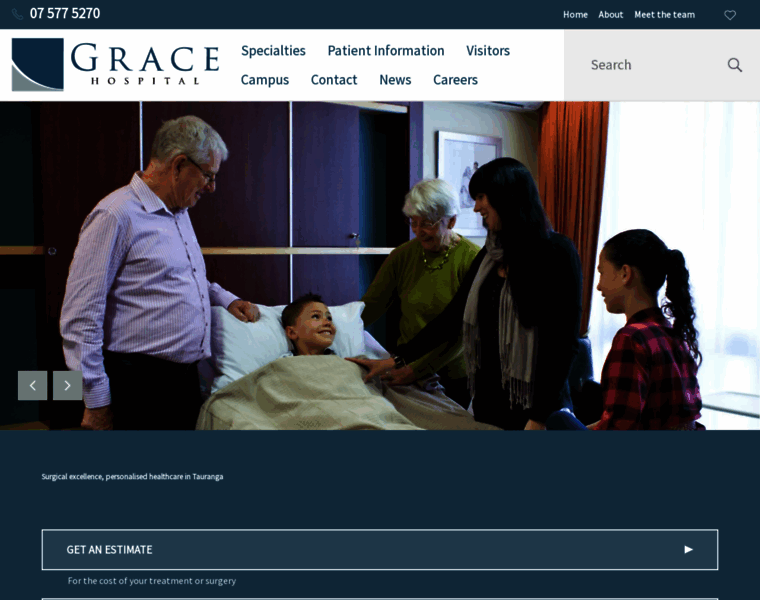 Gracehospital.co.nz thumbnail