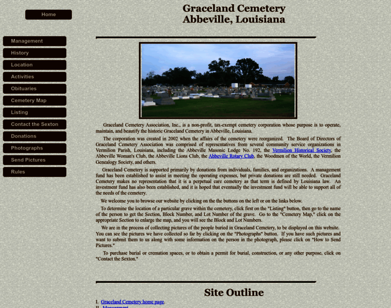 Gracelandcemetery.com thumbnail