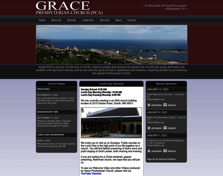 Gracepresduluth.org thumbnail