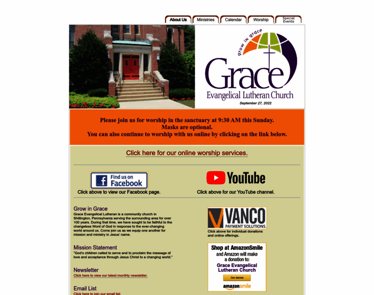 Graceshill.org thumbnail