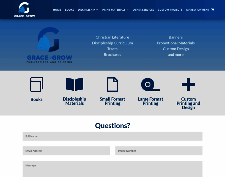 Gracetogrowpublications.com thumbnail