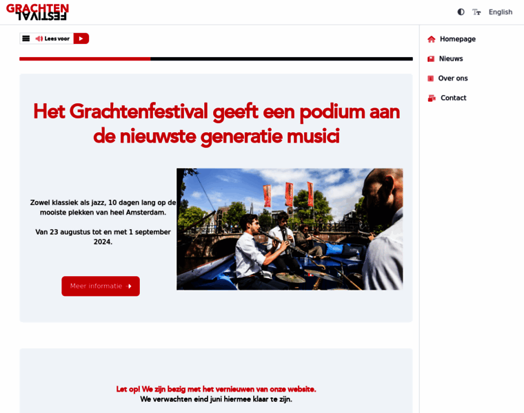 Grachtenfestival.nl thumbnail