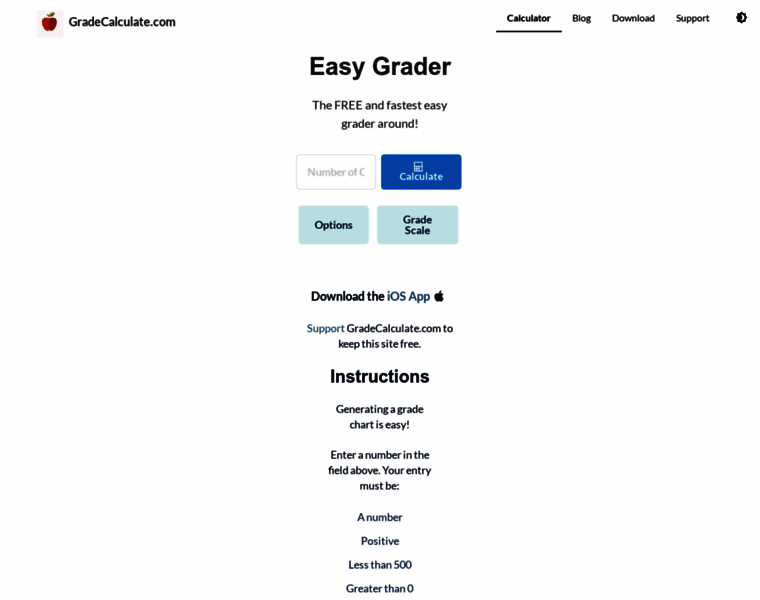 Gradecalculate.com thumbnail