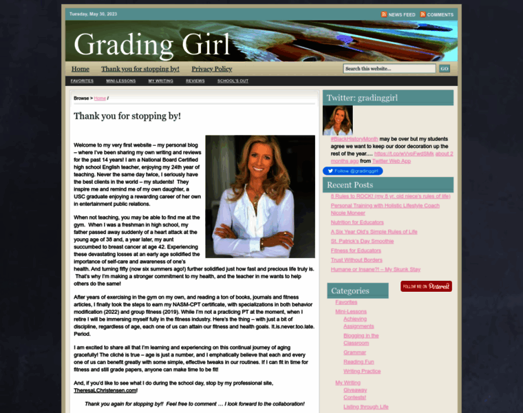 Gradinggirl.com thumbnail