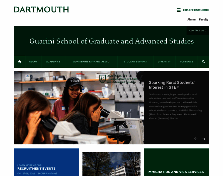 Graduate.dartmouth.edu thumbnail