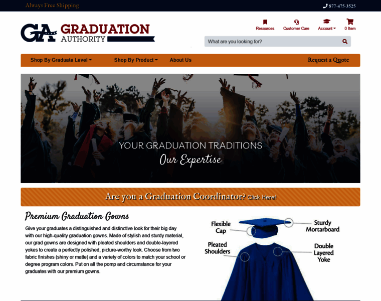 Graduationauthority.com thumbnail