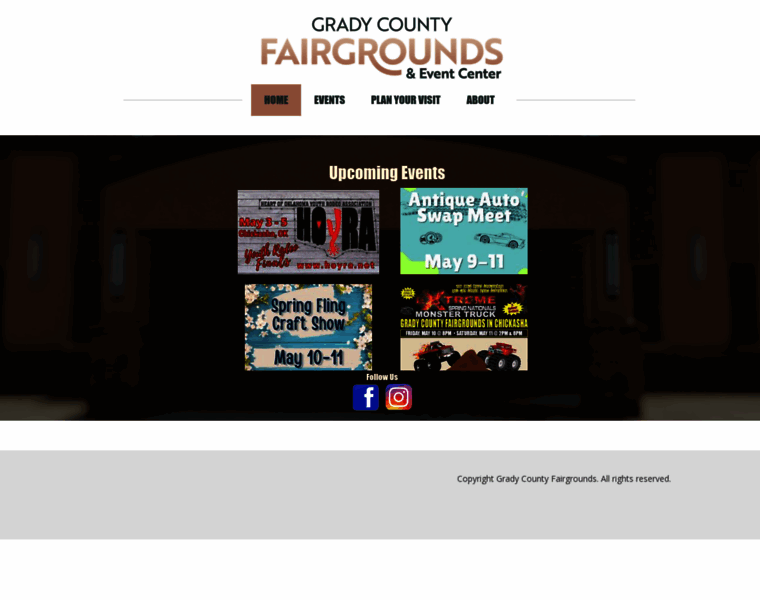 Gradycountyfairgrounds.com thumbnail