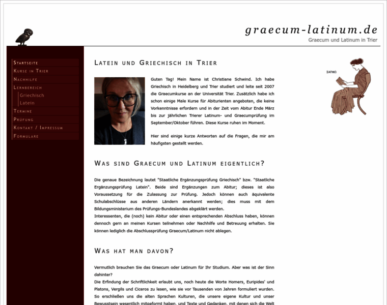 Graecum-latinum.de thumbnail