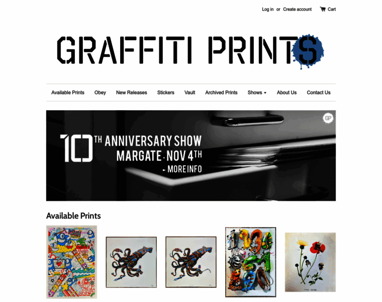 Graffitiprints.com thumbnail