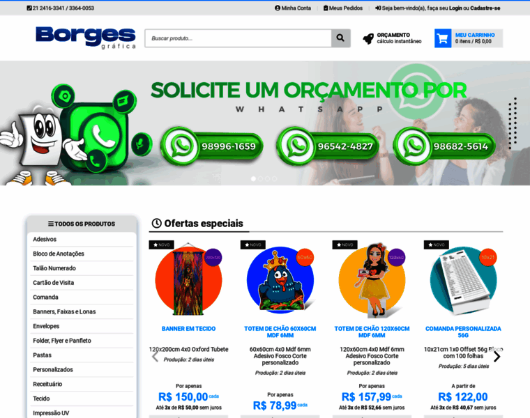 Graficaborges.com.br thumbnail