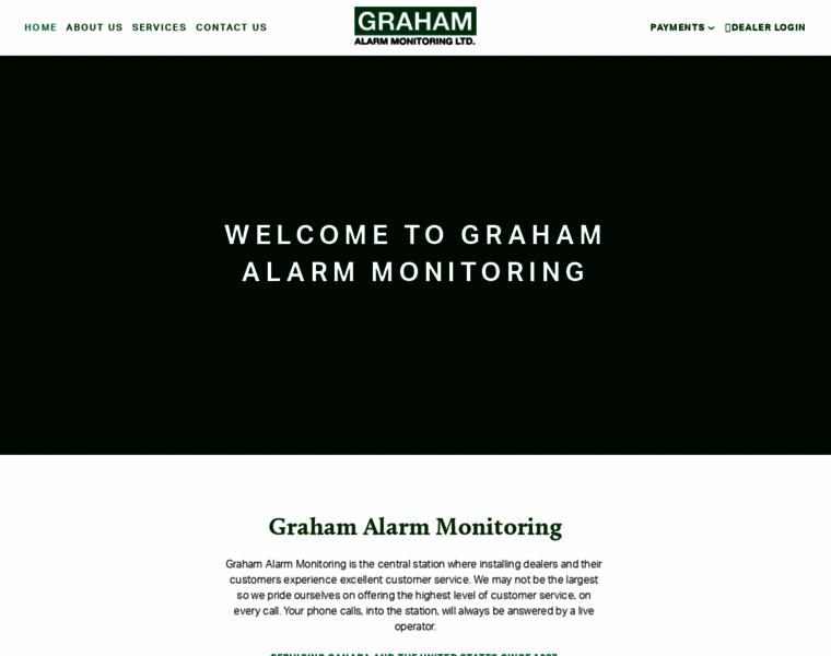 Grahamalarm.com thumbnail