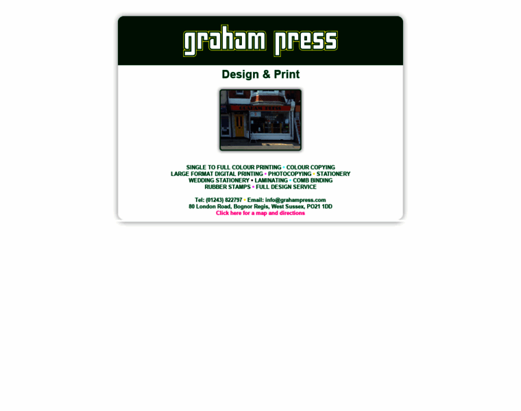 Grahampress.com thumbnail