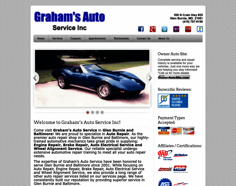 Grahamsautoservice.com thumbnail