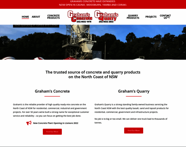 Grahamsconcrete.com.au thumbnail