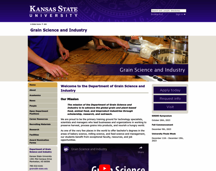 Grains.k-state.edu thumbnail