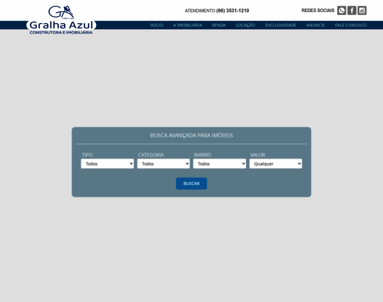 Gralhaazulimobiliaria.com.br thumbnail