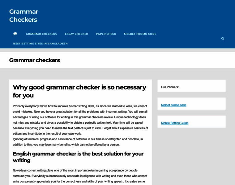 Grammar-checkers.net thumbnail