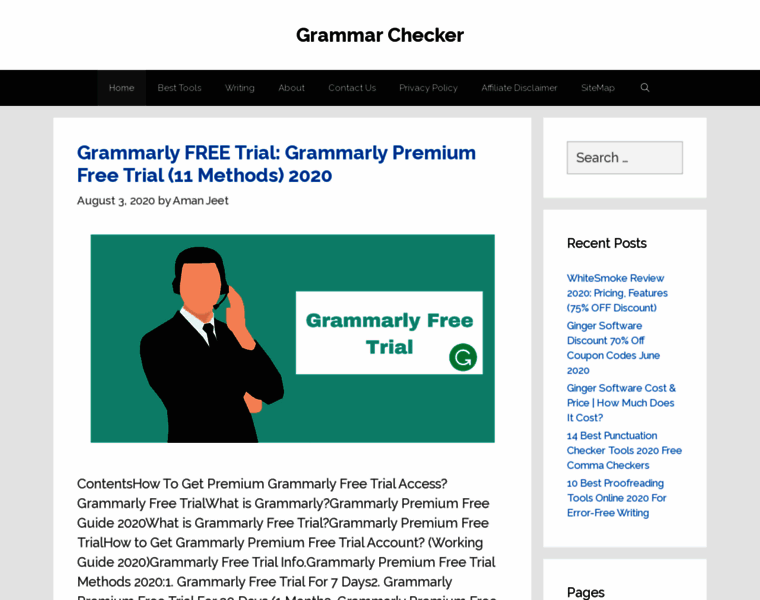Grammarchecker.online thumbnail