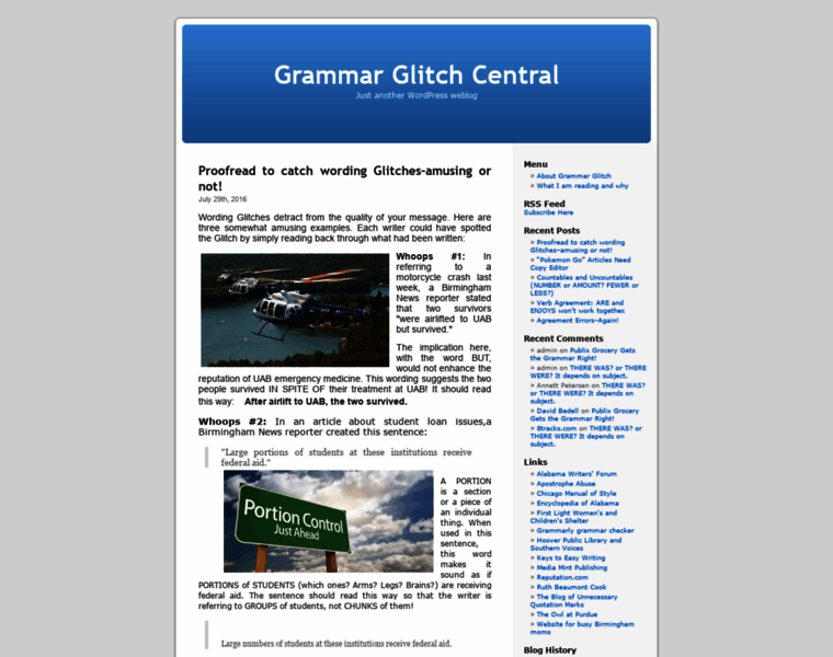 Grammarglitchcentral.com thumbnail