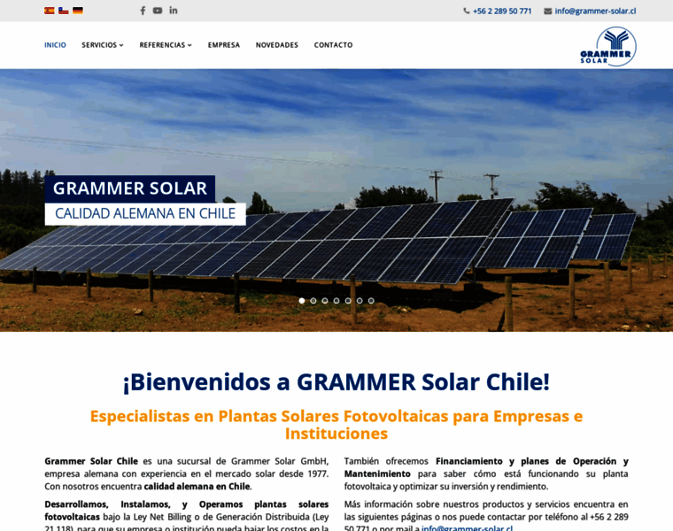 Grammer-solar.cl thumbnail