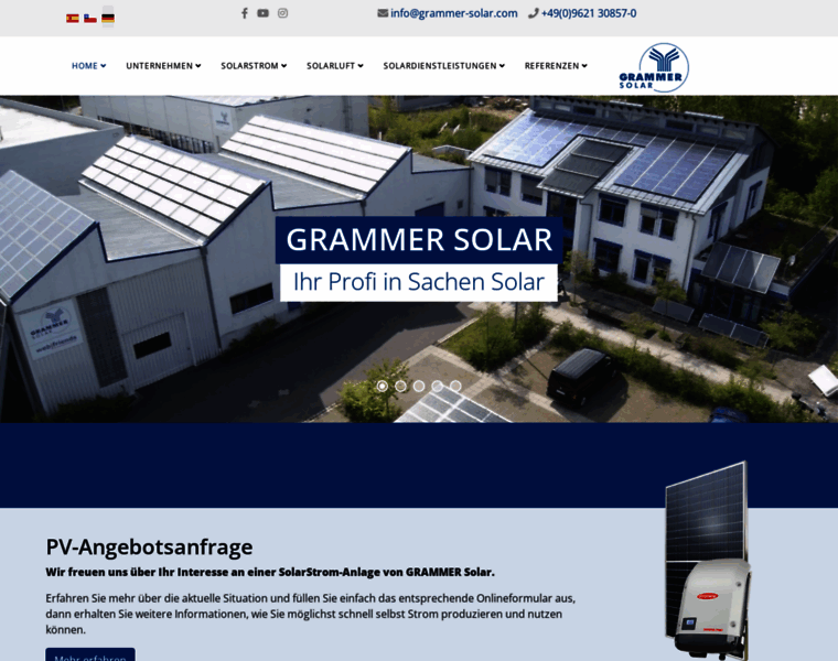 Grammer-solar.com thumbnail