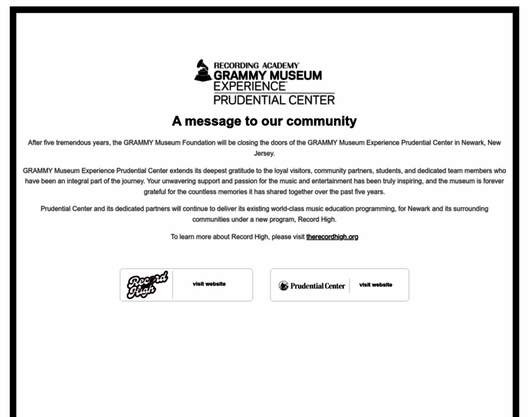 Grammymuseumexp.org thumbnail