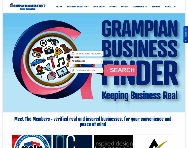 Grampianbusinessfinder.co.uk thumbnail