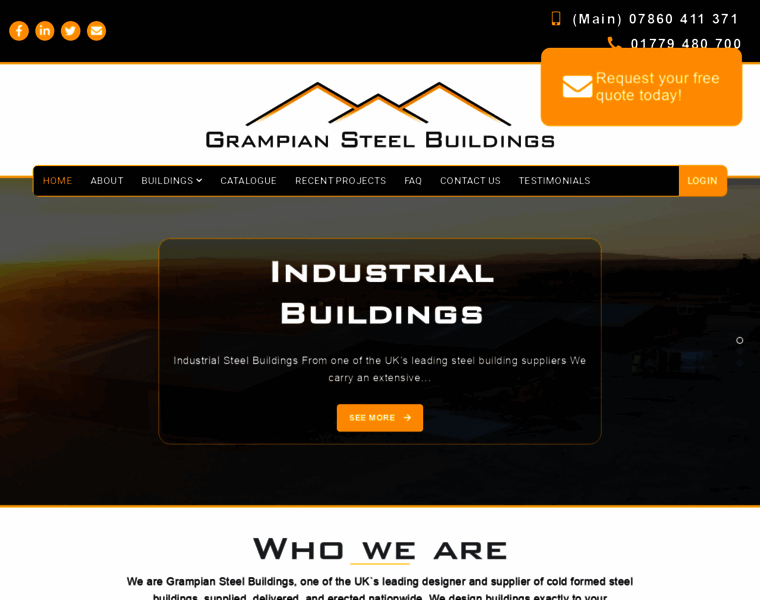 Grampiansteelbuildings.co.uk thumbnail