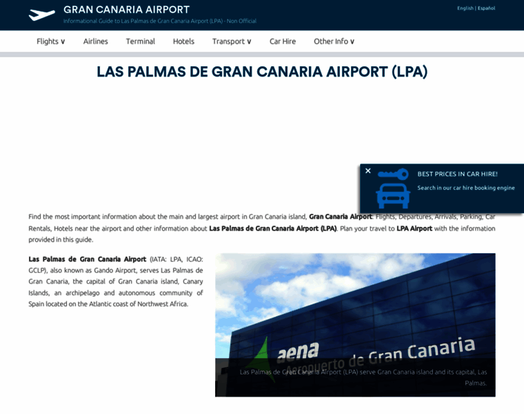 Grancanaria-airport.net thumbnail