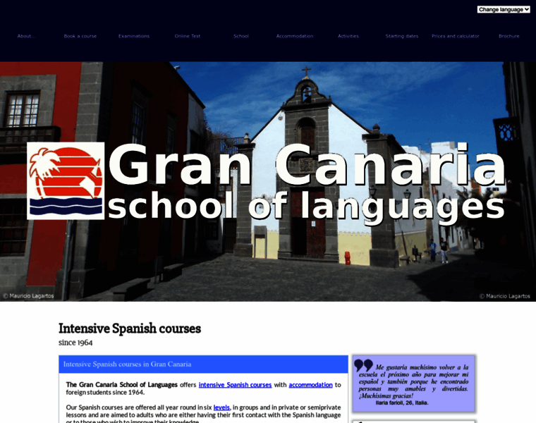 Grancanariaschool.com thumbnail