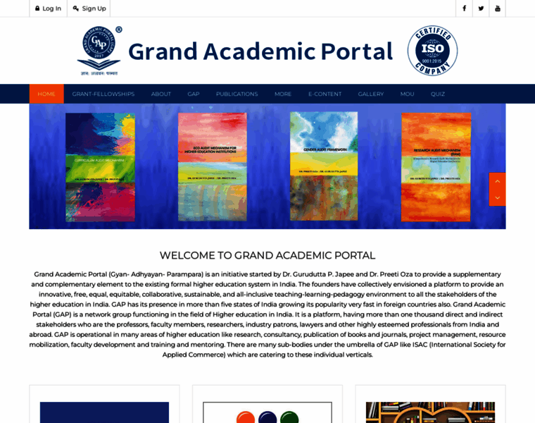 Grandacademicportal.education thumbnail