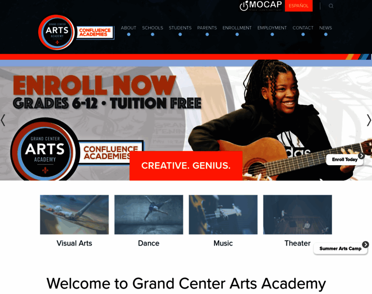 Grandcenterartsacademy.org thumbnail Grandcenterartsacademy.org thumbnail