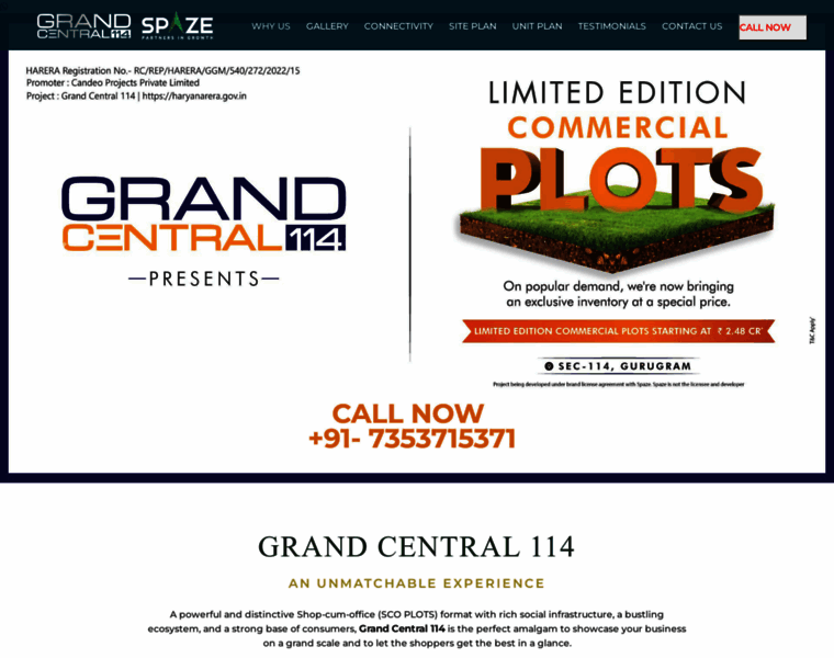 Grandcentral114.co.in thumbnail
