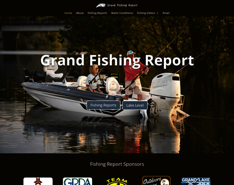 Grandfishingreport.com thumbnail