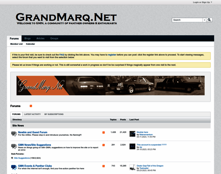Grandmarq.net thumbnail