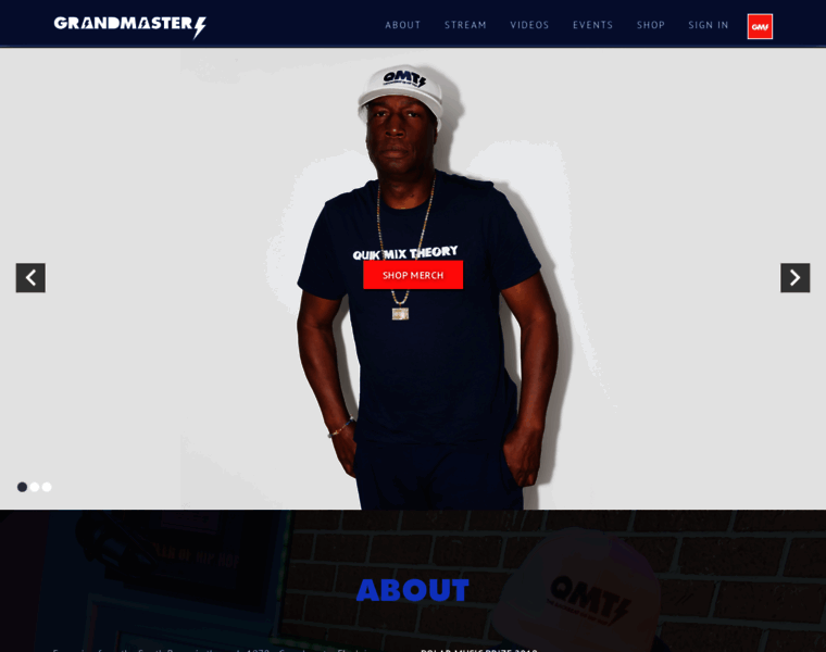 Grandmasterflash.com thumbnail