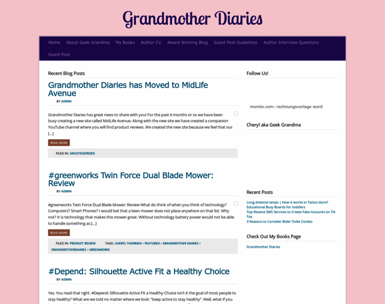 Grandmotherdiaries.com thumbnail