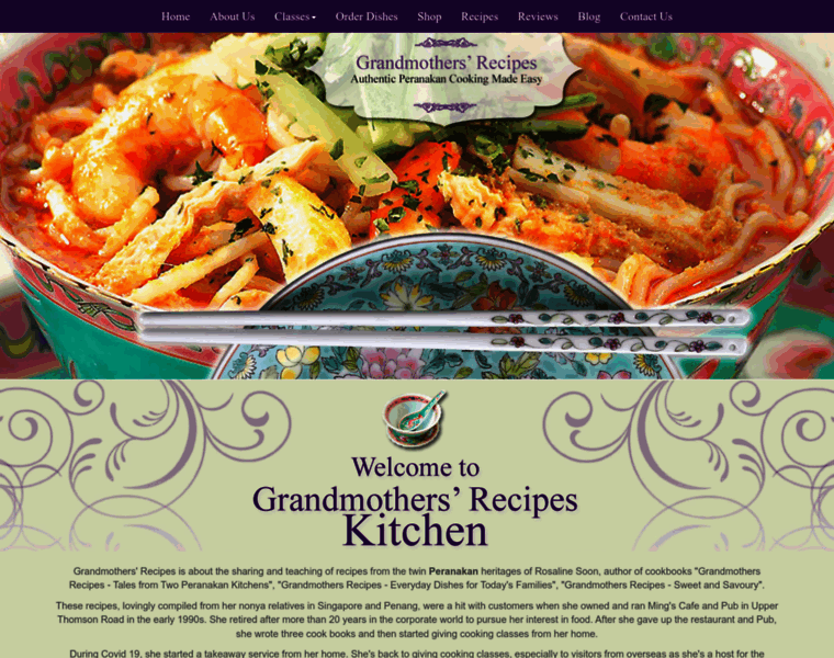 Grandmothersrecipes.com.sg thumbnail