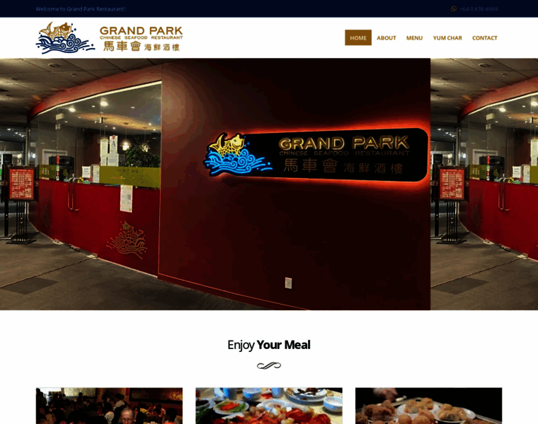 Grandparkrestaurant.co.nz thumbnail