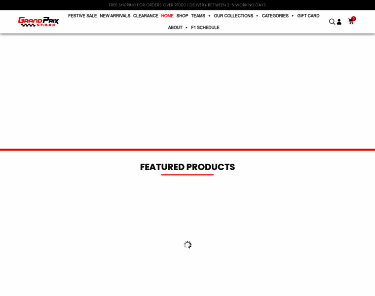 Grandprixstore.co.za thumbnail