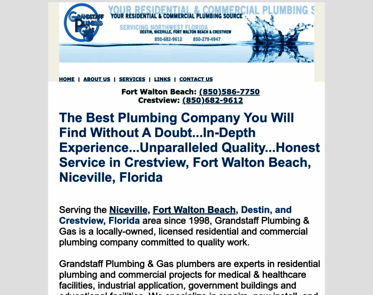 Grandstaffplumbing.com thumbnail
