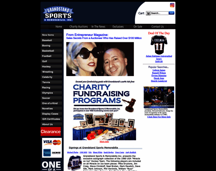 Grandstandsports.com thumbnail