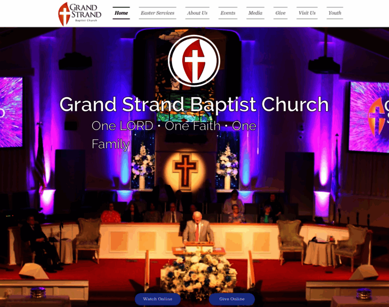 Grandstrandbaptist.com thumbnail