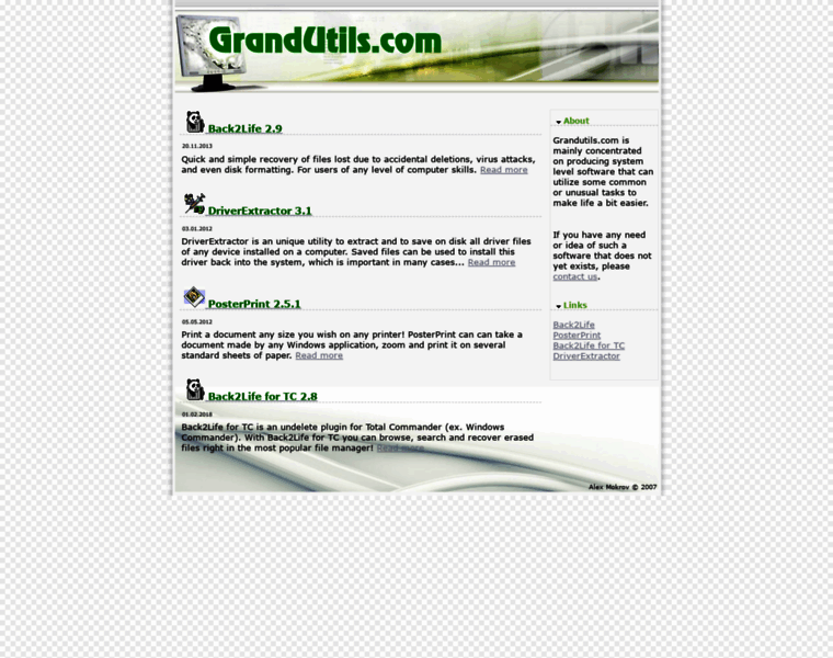 Grandutils.com thumbnail
